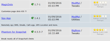Cydia (iOS 9.x.x) – I Tweak già testati e funzionanti [Aggiornato 23.01.2016]