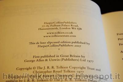 Un cofanetto inglese Deluxe! J.R.R. Tolkien Deluxe Edition Collection, 2008