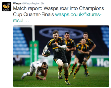 Champions Cup: Wasps, altra lezione a Leinster. I Warriors chiudono con un sorriso