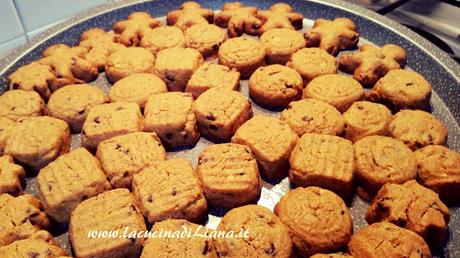 Biscotti Burro d'Arachidi e Cioccolato