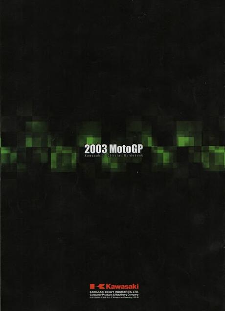 Kawasaki's Official Guidebook MotoGP 2003