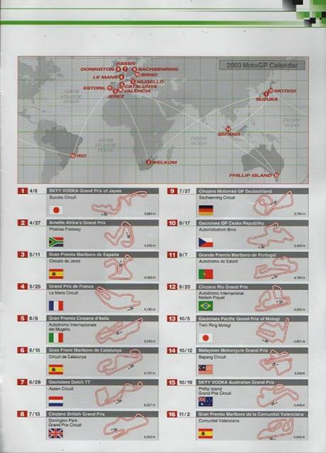 Kawasaki's Official Guidebook MotoGP 2003