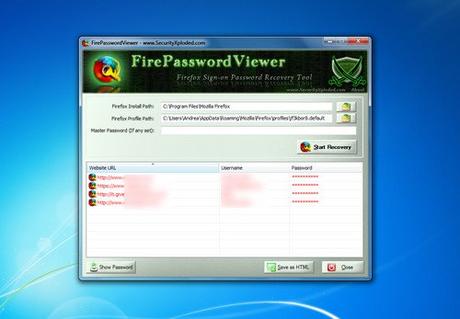 Recuperare password salvate su Firefox Download Software