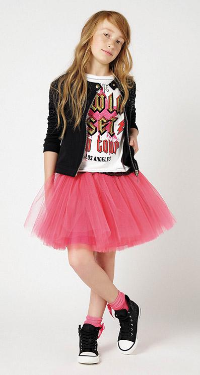 gonna-tulle-bambina-twin-set