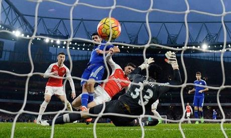 Arsenal-Chelsea 0-1: Diego Costa match-winner, ai Gunners non basta un grande cuore