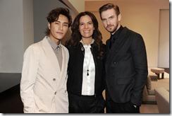 Roberta Armani, Chen Kun e Dan Stevens - SGP