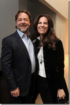 Roberta Armani e Russell Crowe -SGP