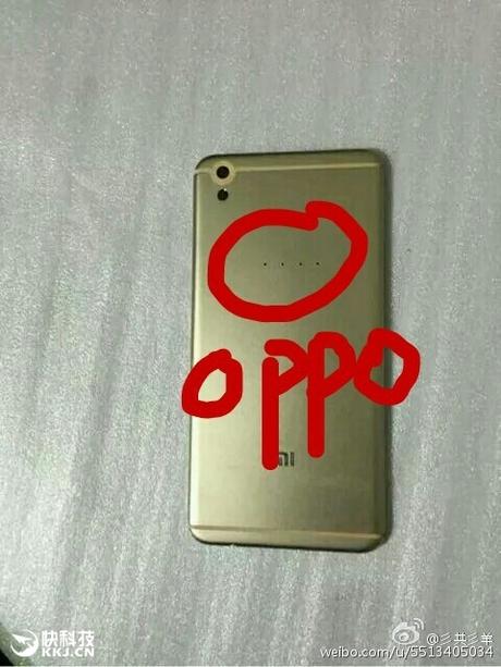 Xiaomi Oppo metallo back cover