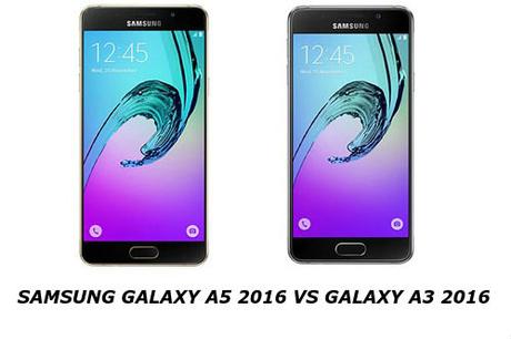 samsung galaxy a5 2016 vs galaxy a3 2016