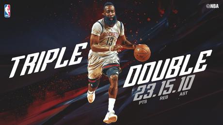 James Harden - © 2016 twitter/nbastats