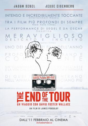 The end of the tour: nuovo poster, foto e trailer ufficiale italiano