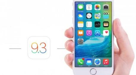 Apple rilascia agli sviluppatori iOS 9.3 beta 2 per iPhone, iPad e iPod Touch