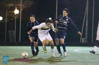 Elisa Taragoni, capitano del CLT calcio a 5 femminile ed autrice di una doppietta all'Angelana