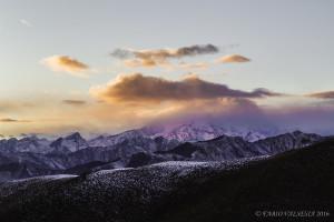 Un tramonto sul Mottarone