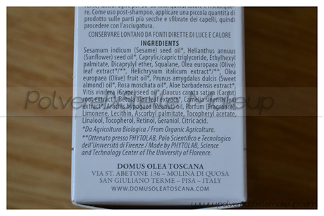 REVIEW: Olio Viso Corpo Capelli - Domus Olea Toscana