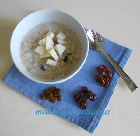 Porridge per una colazione sana e nutriente