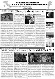 E' On line il numero arretrato di Novembre del Gazzettino Italiano Patagonico