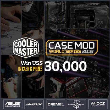 Cooler Master annuncia le Case Mod World Series 2016