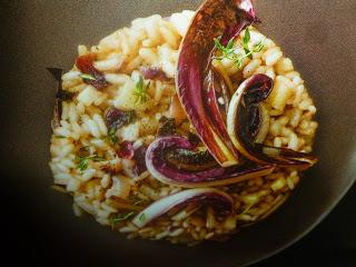 risotto con trevisana