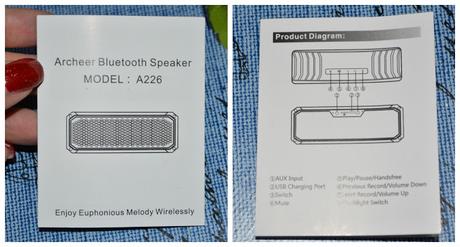 Archeer Speaker Altoparlarlante Bluetooth