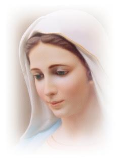 Schema a punto croce: Madonna di Medjugorje_2