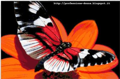 Schema a punto croce: Farfalla_1