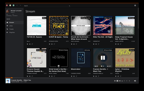 Ecco l’applicazione desktop (non ufficiale)(client) di SoundCloud [Soundnode]