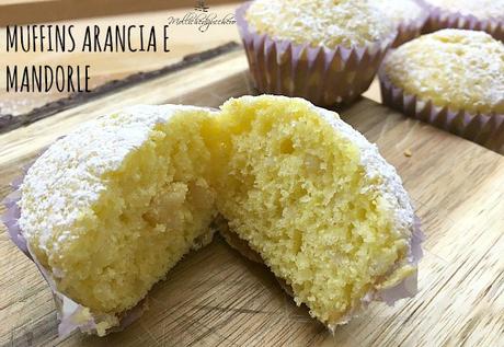 muffins arancia e mandorle