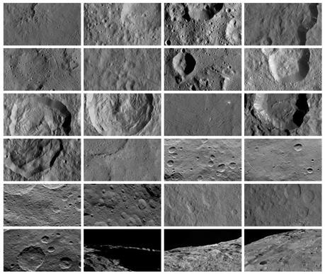 La raccolta di immagini del pianeta nano Cerere disponibile sul sito della missione NASA Dawn.