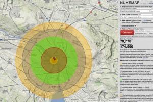 Nukemap, il sito per simulare un’esplosione nucleare