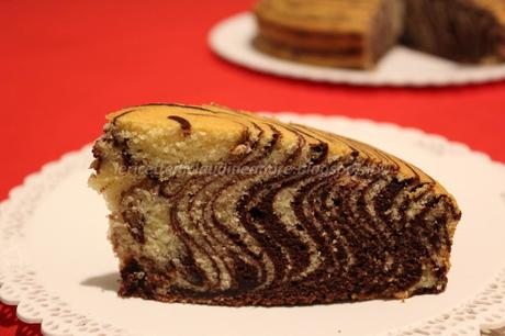 Zebra Cake, ovvero Torta zebrata