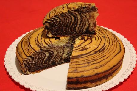Zebra Cake, ovvero Torta zebrata