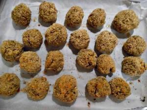 Polpette di quinoa e lenticchie senza glutine