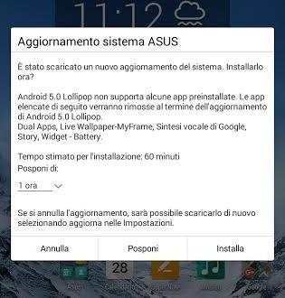 android 5.0 lollipop per asus me70c