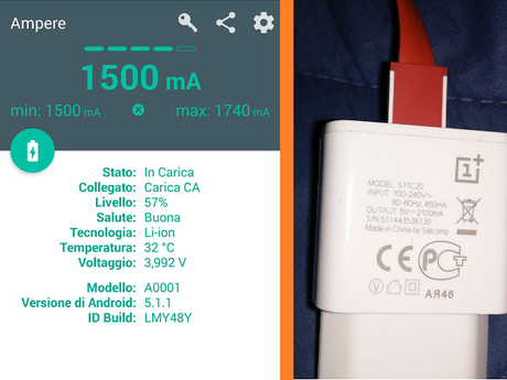 Carica lenta? Il caricabatterie non funziona più? Scoprilo con un app