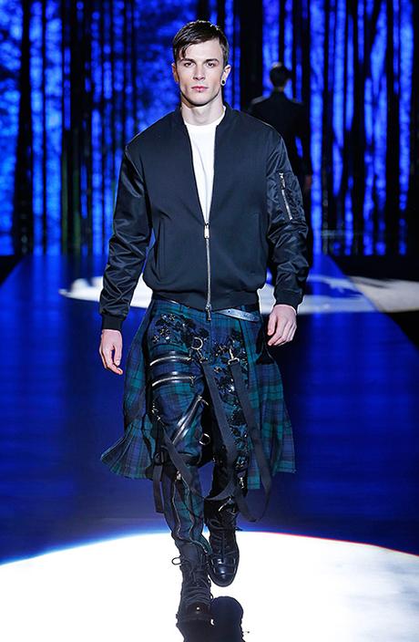 #DSquared2 MangaPunk Fall/Winter 16/17 menwear.