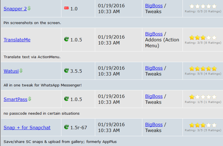 Jailbreak iOS 9.x.x – Tutti i Tweak testati e funzionanti [Aggiornato 28.01.2016]