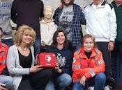 VIGEVANO (pv). Croce Verde dona defibrillatore Gifra.