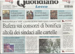 Consorzi di Bonifica 29 gennaio 2016