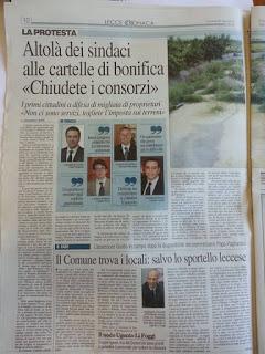 Consorzi di Bonifica 29 gennaio 2016