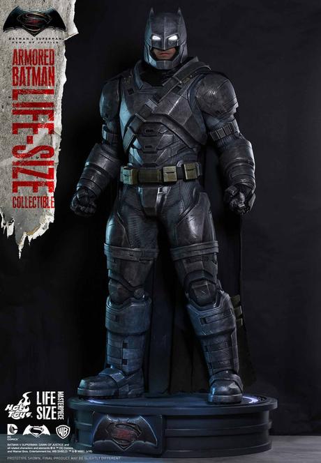 Batman v Superman, Ahman Green è nel film, ecco il Batman a grandezza naturale della Hot Toys