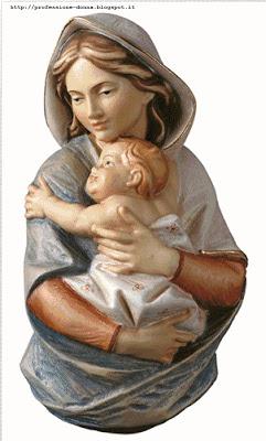 Schema a punto croce: Madonna con Bambino_10