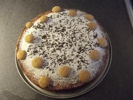 TORTA AMARETTI E CIOCCOLATO