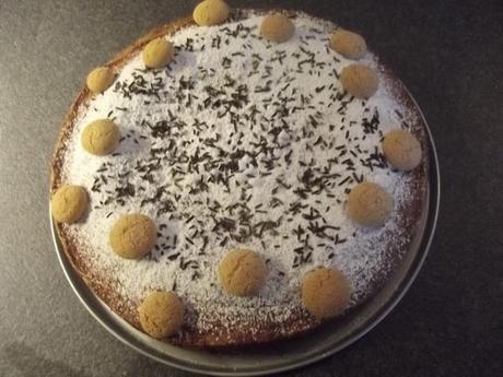 TORTA AMARETTI E CIOCCOLATO