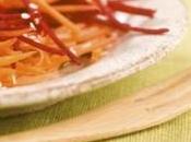 Guazzetto carota, barbabietola salsa noci