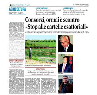 Consorzi di Bonifica 30 gennaio 2016