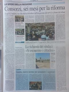 Consorzi di Bonifica 30 gennaio 2016