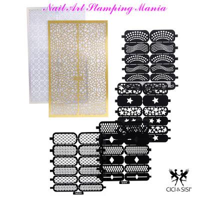 Cici&Sisi Nail Art Stencils Collections