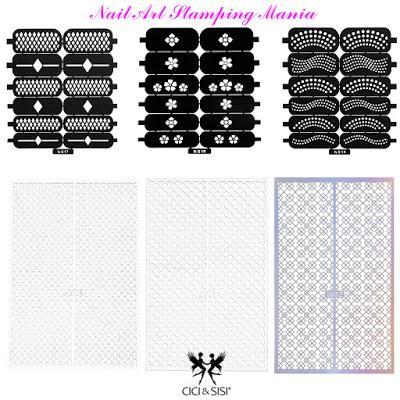 Cici&Sisi Nail Art Stencils Collections