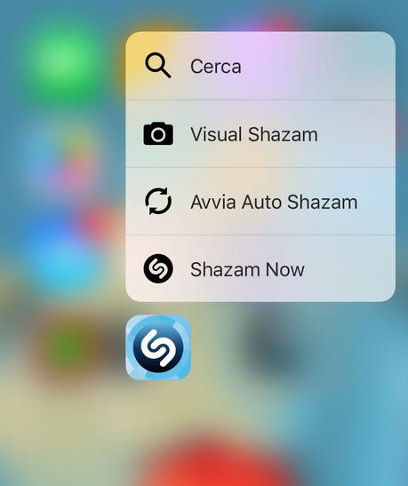 Provato Shazam: alla prova su iPhone 6s e 3D Touch